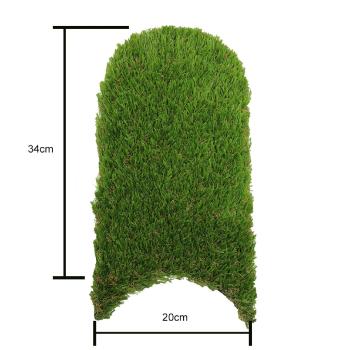 Grasscalm Rasenkante gerade - gekehlt (34 x 20 cm)